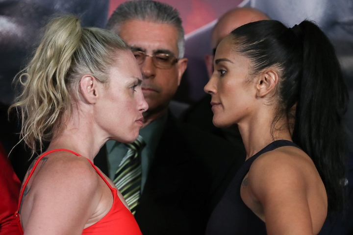 Photos Heather Hardy Amanda Serrano Ready For War Boxing News